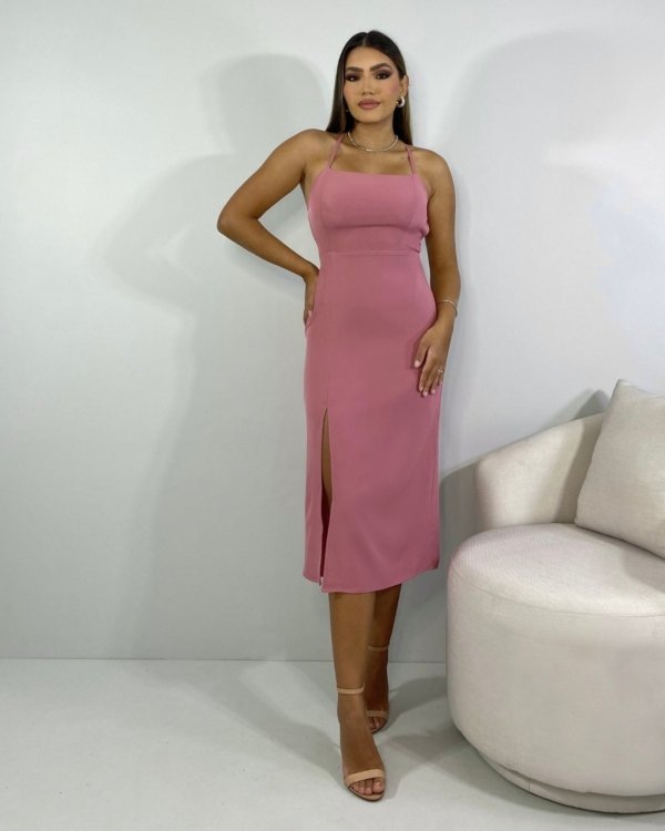 Vestido Edna - Rosê