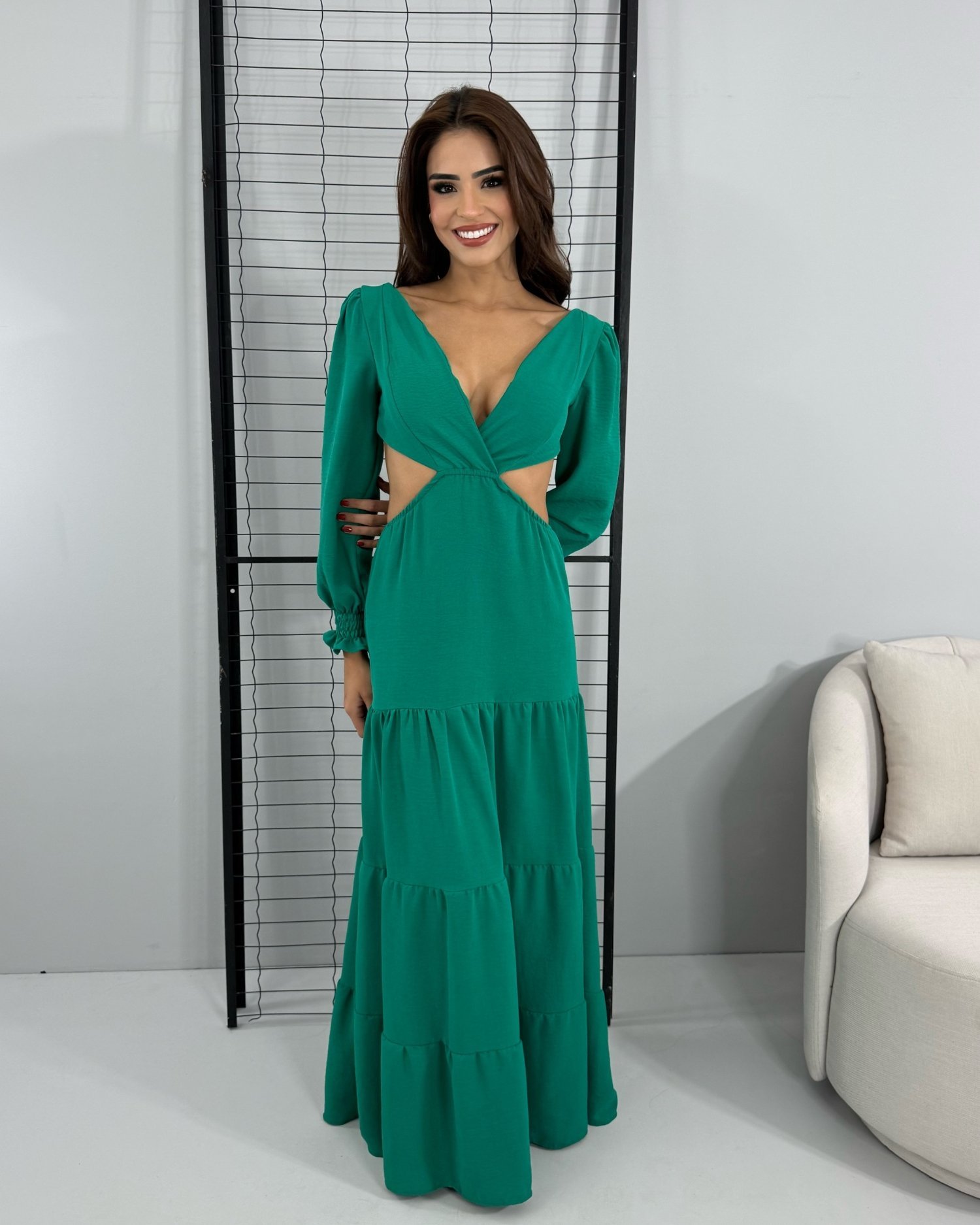 Vestido Rafaella - Turquesa - Image 1