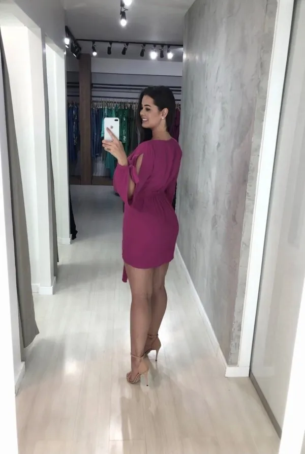 Vestido Marília - Pink
