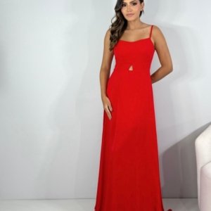 Vestido Lanna - Vermelho - Image 1
