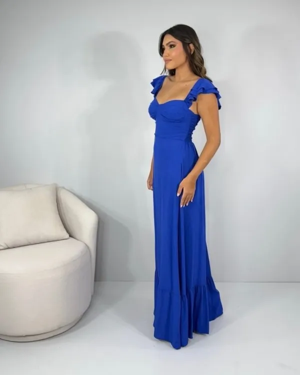 Vestido Isla - Azul Royal