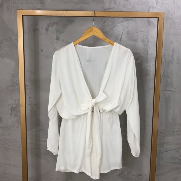 Macaquinho Andressa - Branco