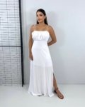 Vestido Drica Longo – Branco