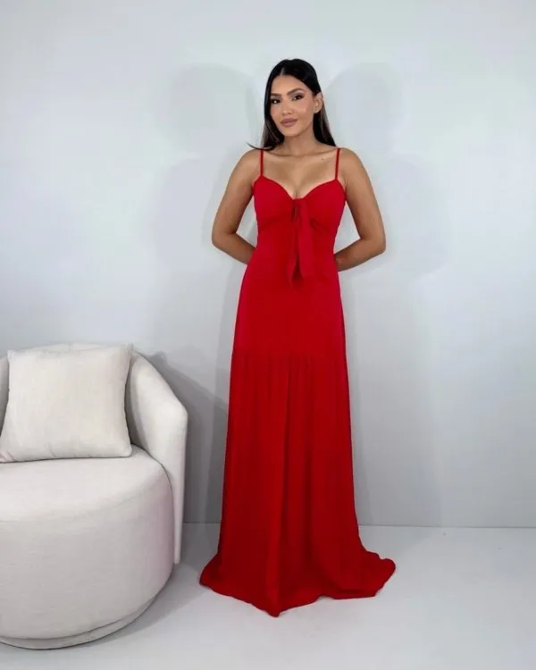Vestido Camila - Vermelho