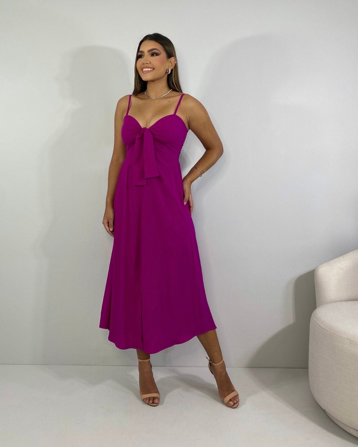Vestido Karita - Fúcsia - Image 2
