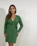 Vestido Deby – Verde Militar