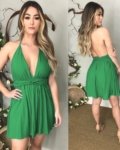Vestido Bruna – Verde Bandeira