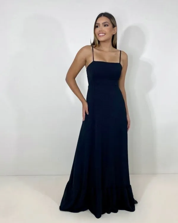Vestido Amelie - Preto