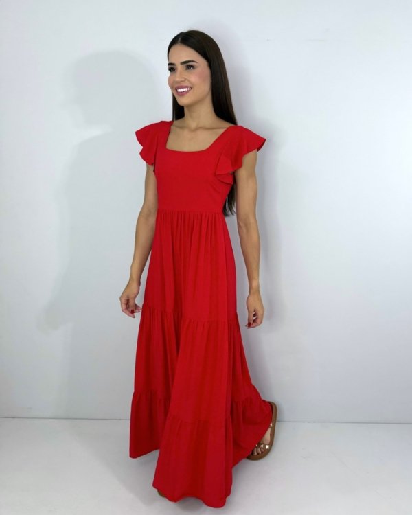 Vestido Tita - Vermelho