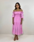 Vestido Juliana – Rosa Bebê