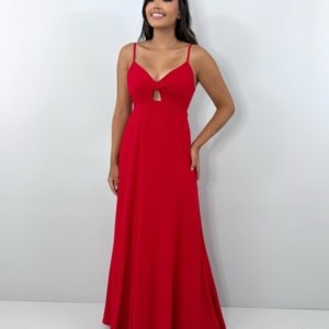 Vestido Eliana - Vermelho - Image 2