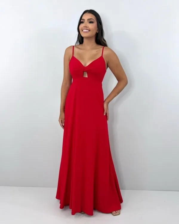Vestido Eliana - Vermelho