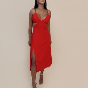 Vestido Kelly - Vermelho - Image 2