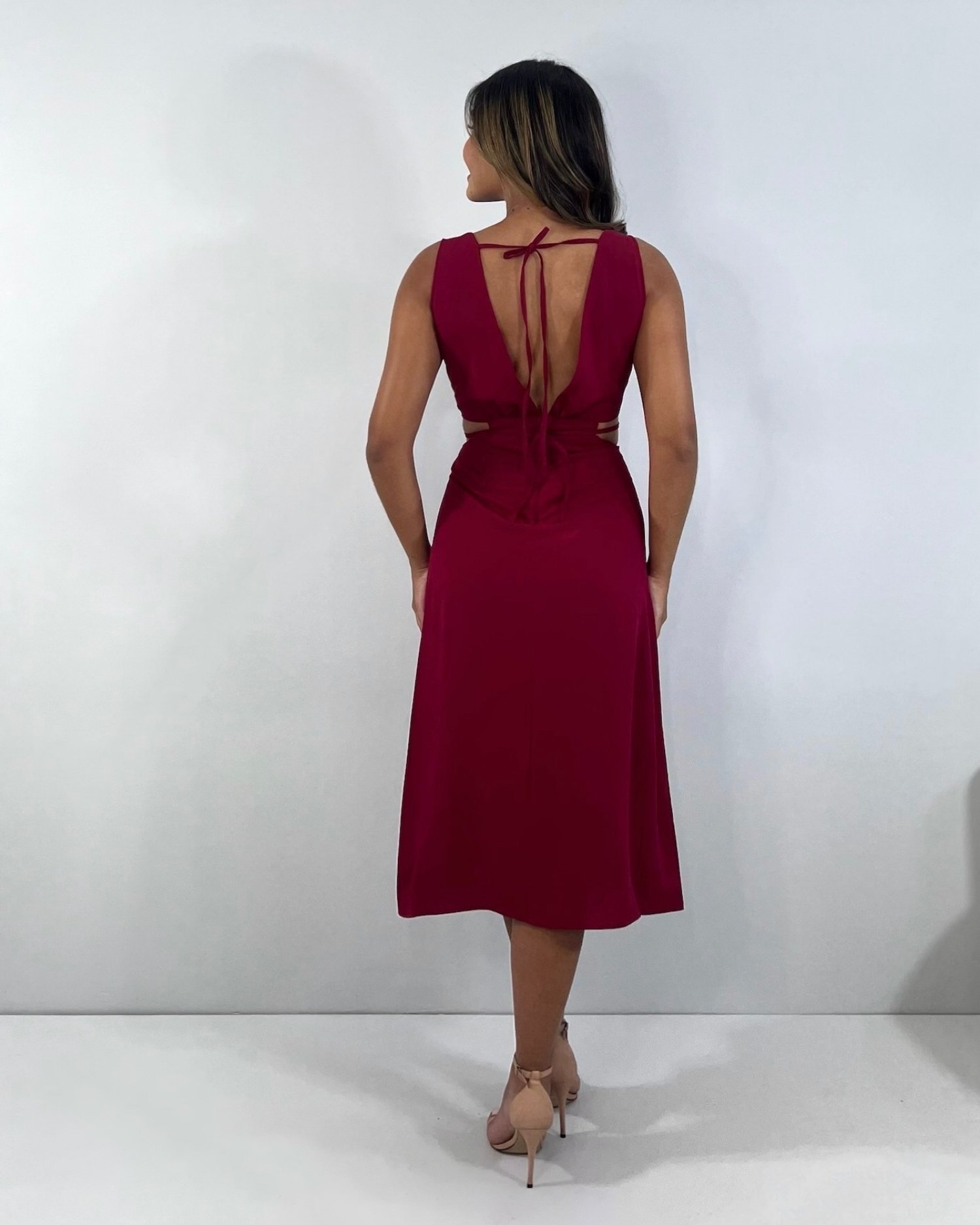 Vestido Aysha - Marsala - Image 5