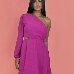 Vestido Luna em Duna - Fúcsia - Image 2
