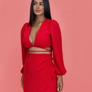 Saia Simone - Vermelho - Image 1