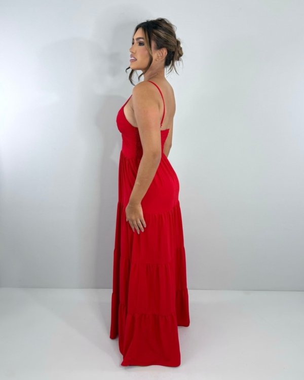 Vestido Cátia - Vermelho