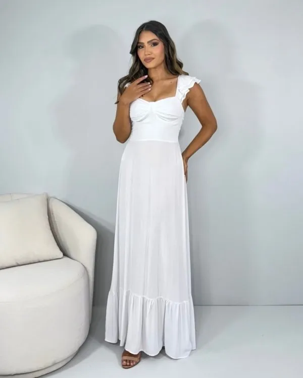 Vestido Isla - Branco