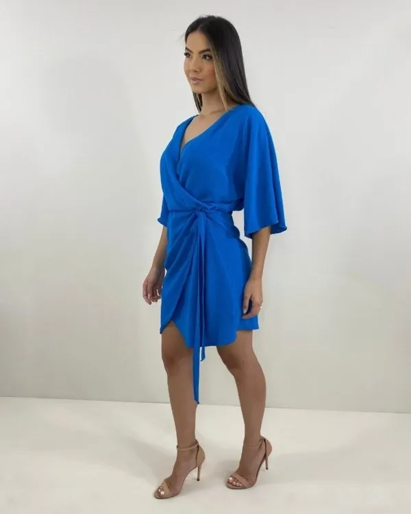 Vestido Maristela - Azul Claro
