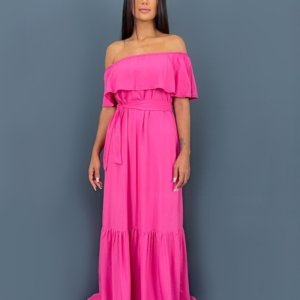 Vestido Luíza - Rosa Chiclete - Image 1