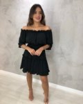 Vestido Jordana – Preto