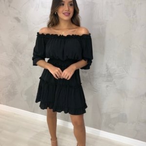 Vestido Jordana - Preto - Image 1