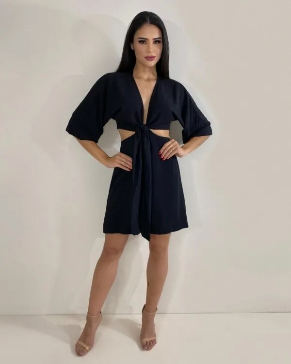 Vestido Mariana - Preto