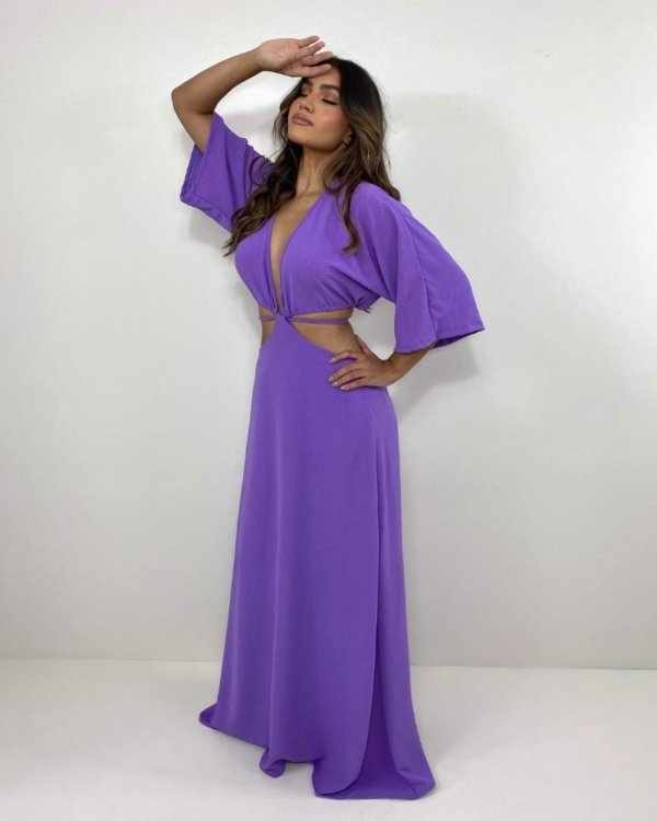 Vestido Cibele - Lilás