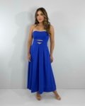 Vestido Maria Flor – Azul Royal