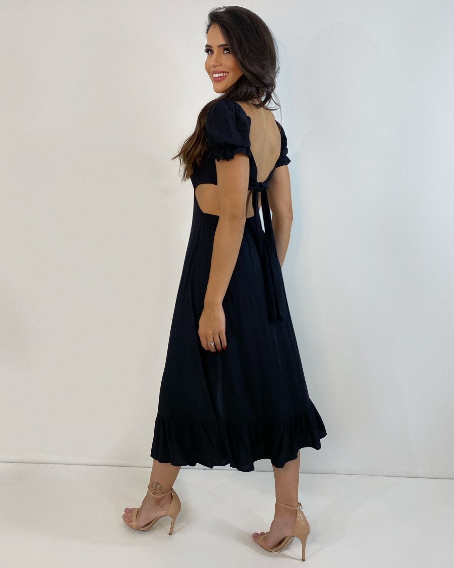 Vestido Jasmin - Preto - Image 4