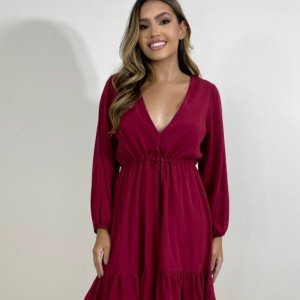 Vestido Lavínia - Marsala - Image 1