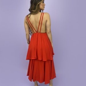 Vestido Hellen - Vermelho - Image 3