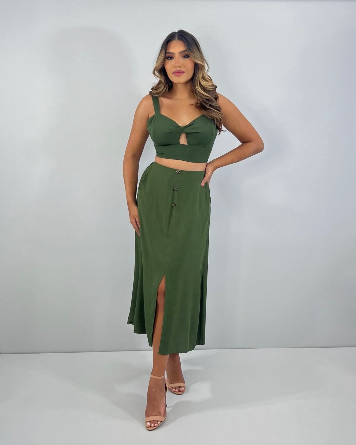 Conjunto Jamile - Verde Militar - Image 5