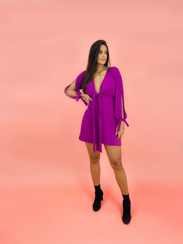 Vestido Marília - Roxo