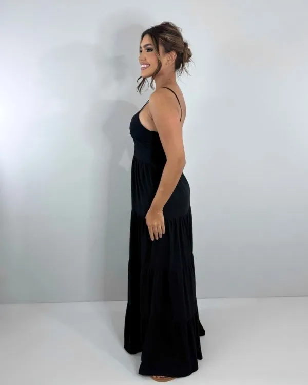 Vestido Cátia - Preto