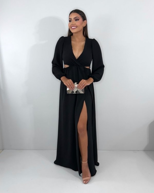 Vestido Magda - Preto