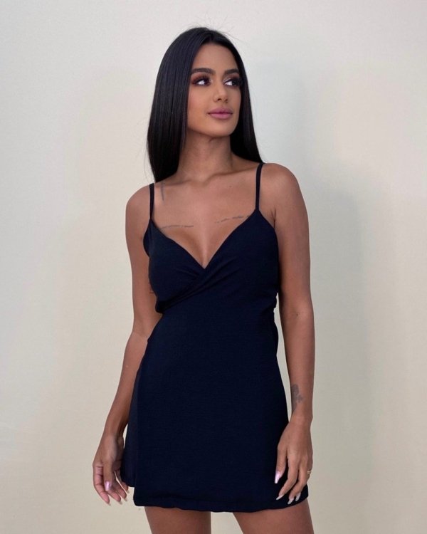 Vestido Soraia - Preto