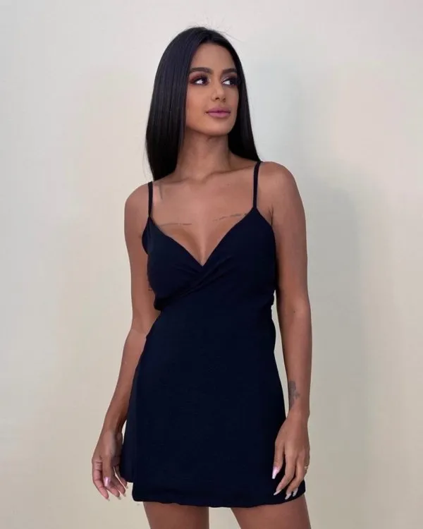 Vestido Soraia - Preto