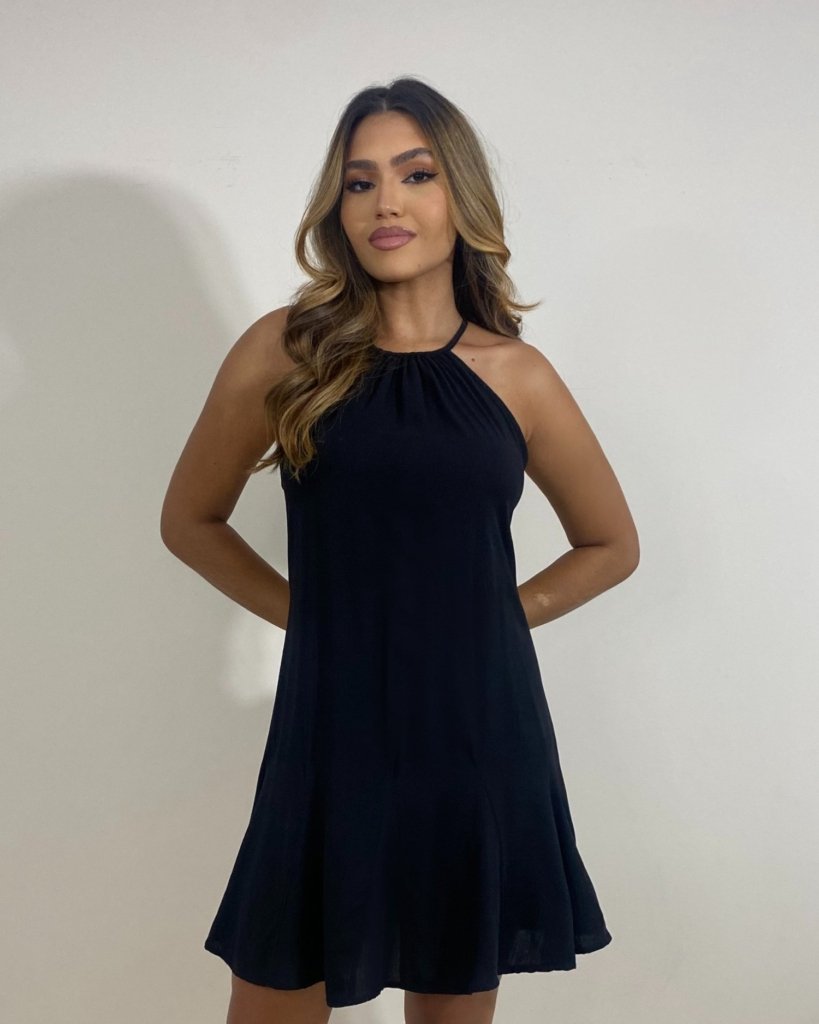Vestido Regina - Preto