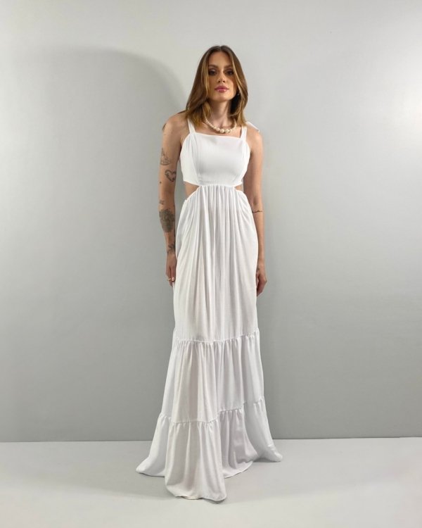 Vestido Pérola - Branco