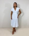 Vestido Laís Midi – Branco