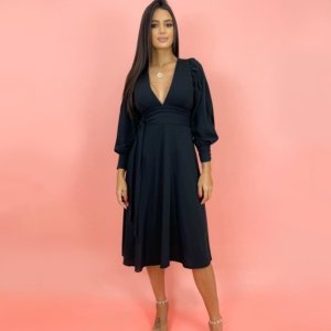 Vestido Leti - Preto - Image 1