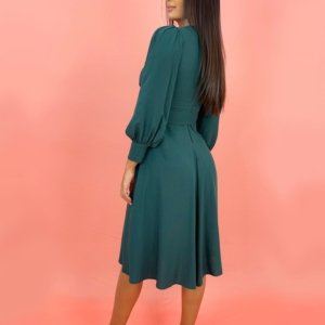 Vestido Leti - Verde Esmeralda - Image 2