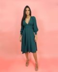 Vestido Leti – Verde Esmeralda