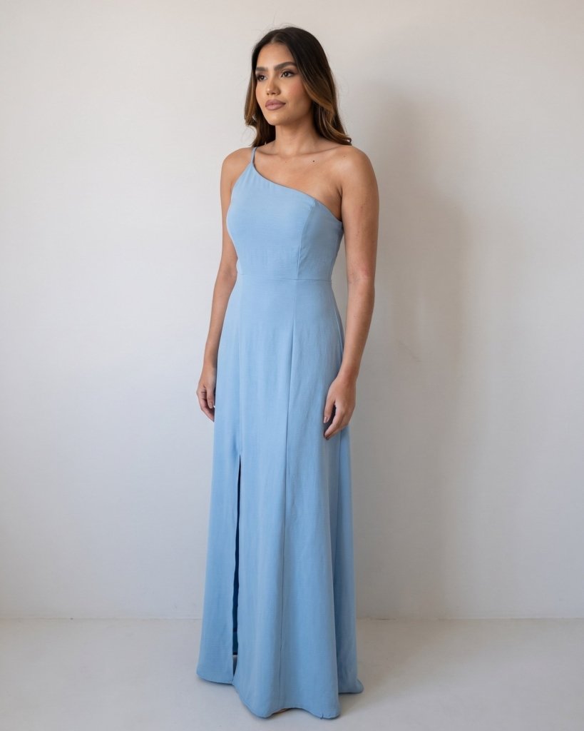 Vestido Layla - Azul Serenity