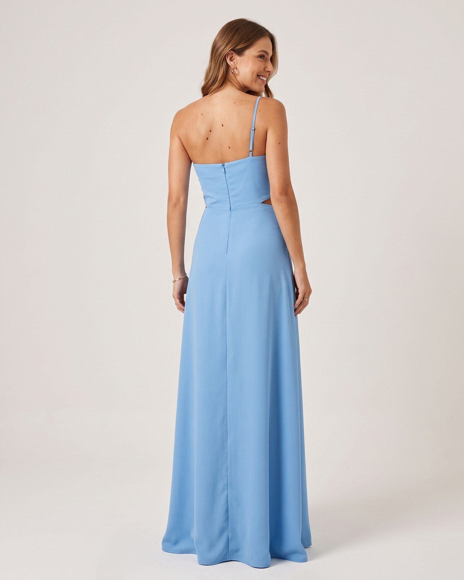 Vestido Layla - Azul Serenity